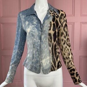 2001 Roberto Cavali Silk Top